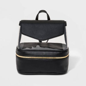 gucci clear backpack